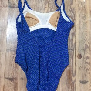 Vintage quilted swim suit image 3