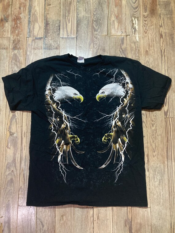 Bald eagle lightning shirt