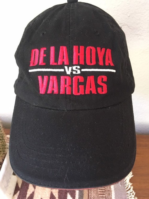 De La Hoya vs Vargas dad hat