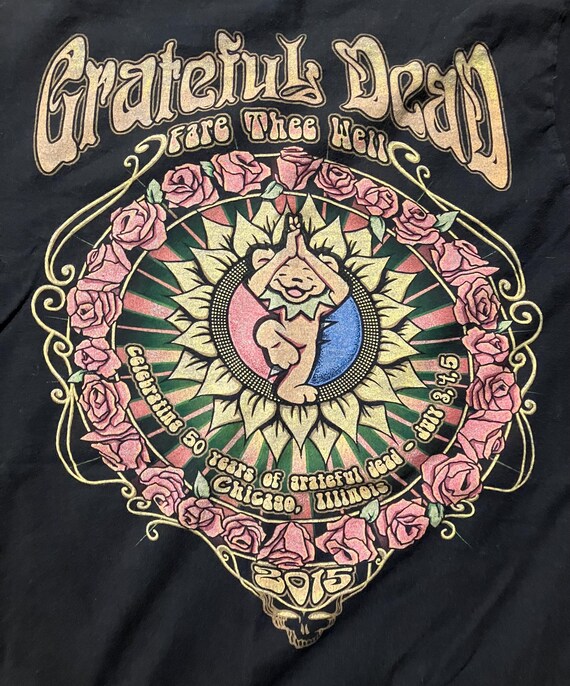 Grateful Dead fare thee well tee View 3