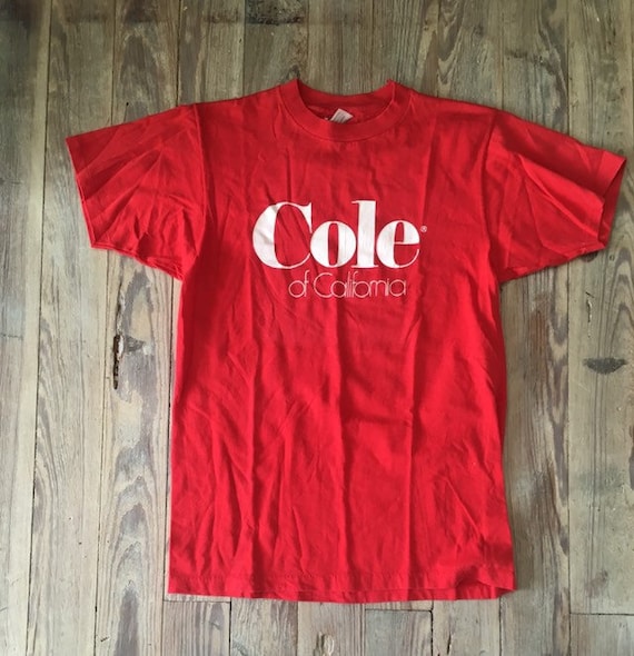 Cole of california tshirt