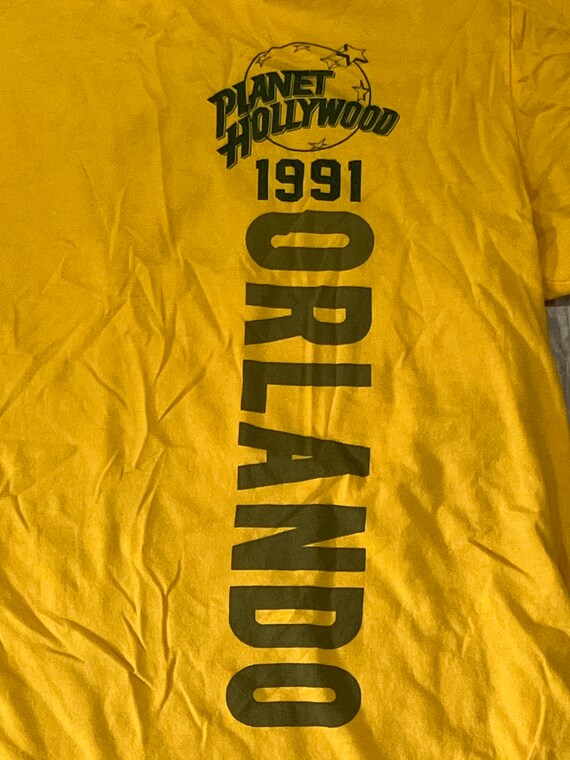 1991 planet Hollywood t shirt - image 2