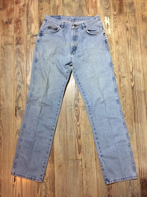 Vintage washed out wranglers - image 2