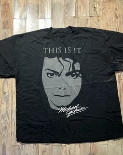 Micheal Jackson This is It Tee - Etsy