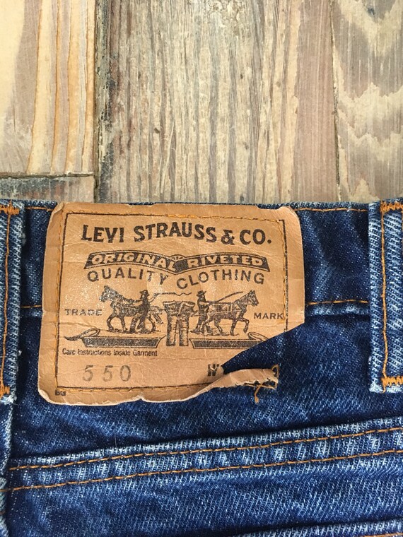 levis 550 orange tab