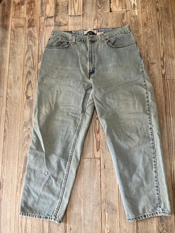 Levis 560 Red Tabs Taper Leg - Etsy