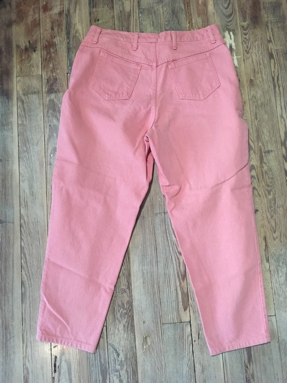 Landsend pink mom jeans - image 4