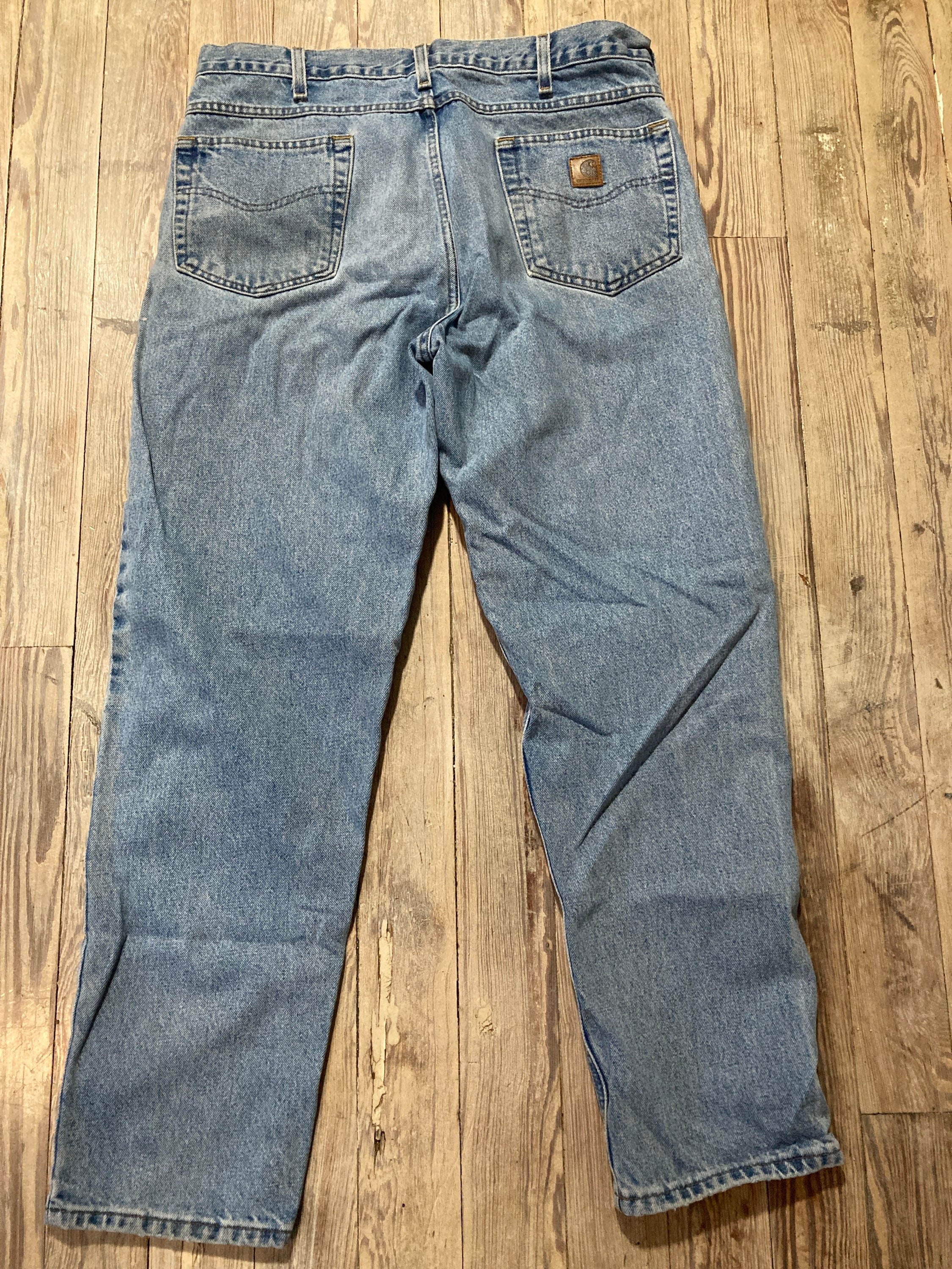 VINTAGE Carhartt DENIM BANNER 絵画