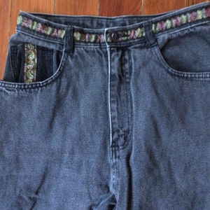 Black highwaisted GITANO jeans image 4