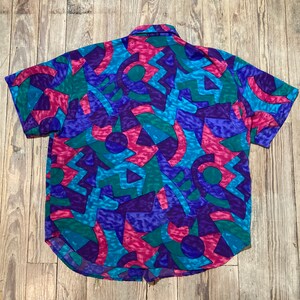 Vintage tropical patterned shirt image 4