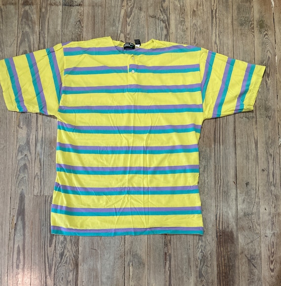 Striped henley tshirt - image 1