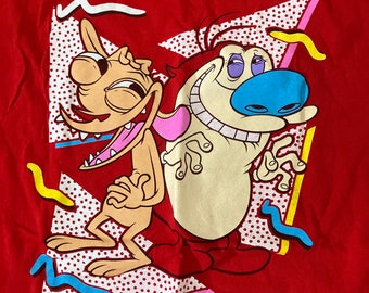 Ren and stimpy tee