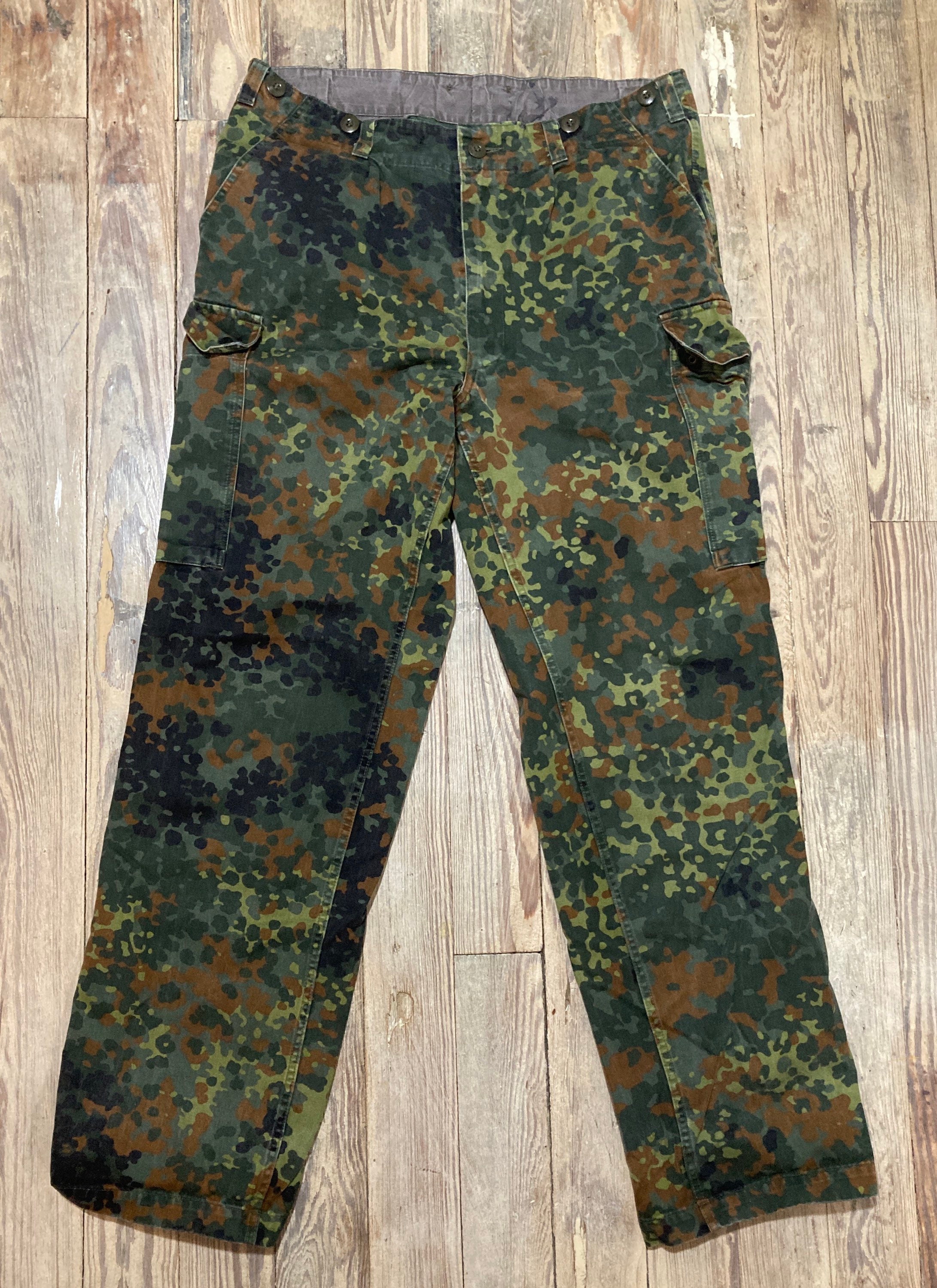 German Camo Military Pants - Etsy