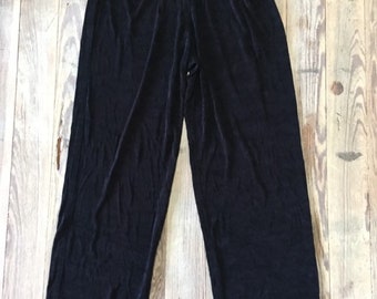 Black flowy pants