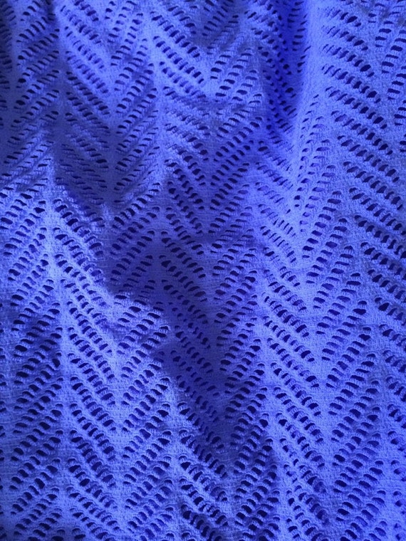 Purple crochet style swim suit - image 2