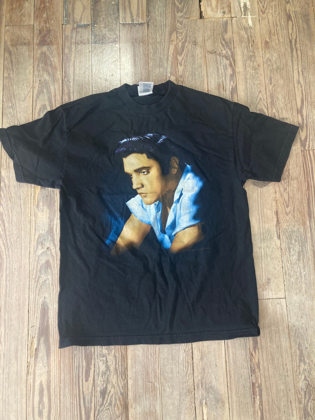 Vintage Elvis Tee - Etsy