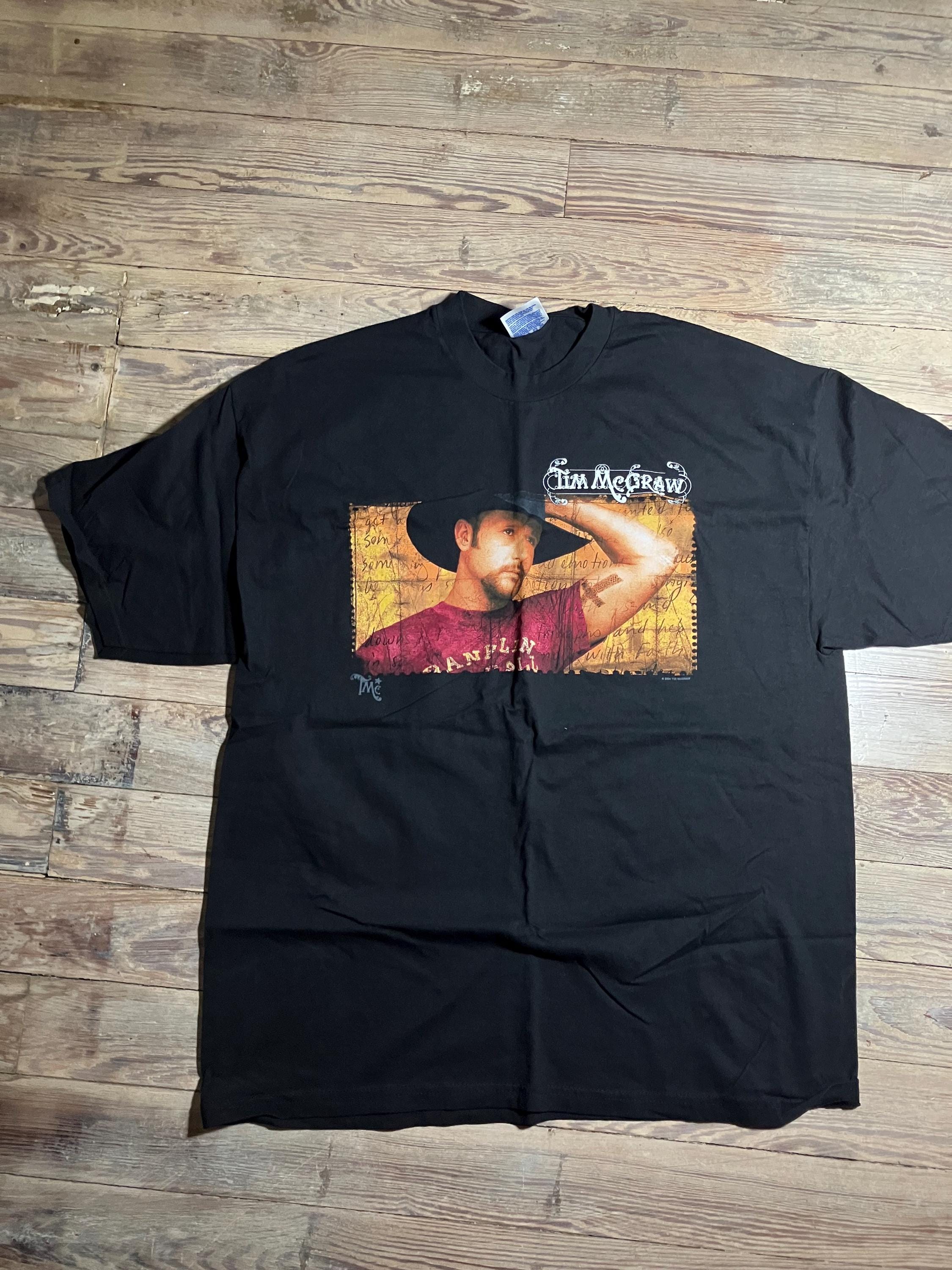 Tim Mcgraw 2001 Tour Tee - Etsy