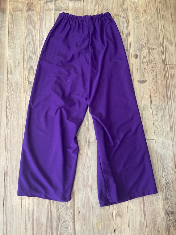 Flowy Purple Pants Etsy UK