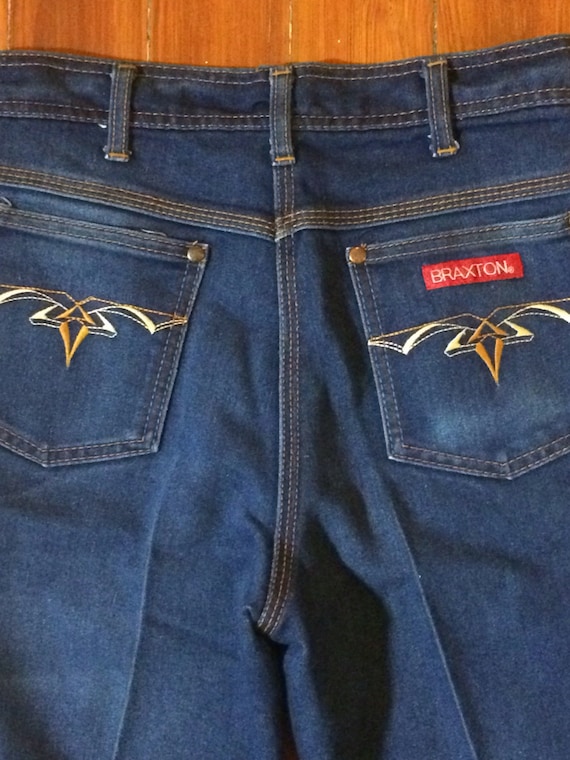 Vintage agobiados Braxton jeans Etsy M xico