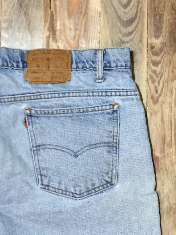 levis 505 orange tab