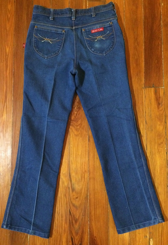 Vintage distressed Braxton jeans - image 1