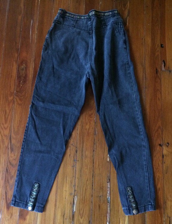 Black highwaisted GITANO jeans - image 2