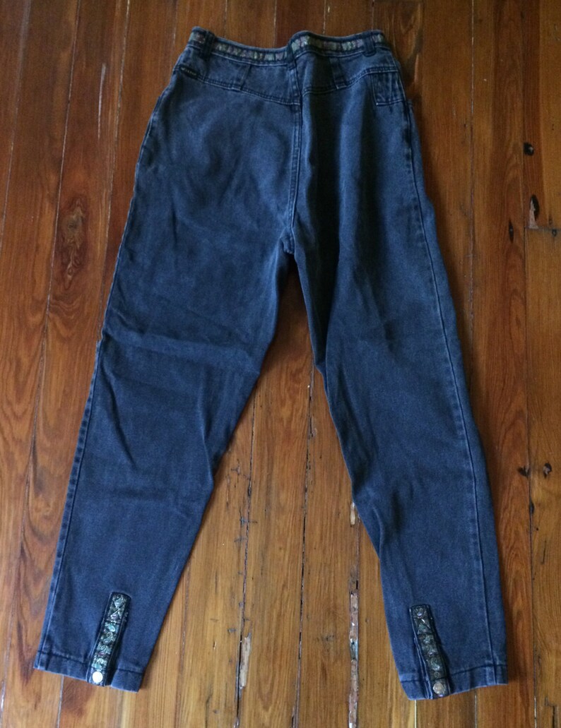 Black highwaisted GITANO jeans image 2