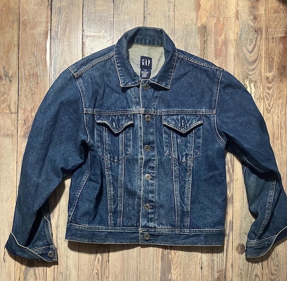 Vintage GAP Jean Jacket - Etsy