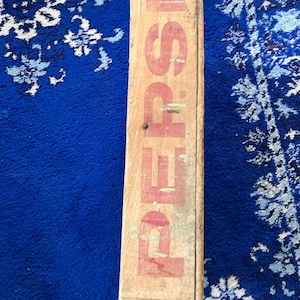 1975 Pepsi cola wooden crate
