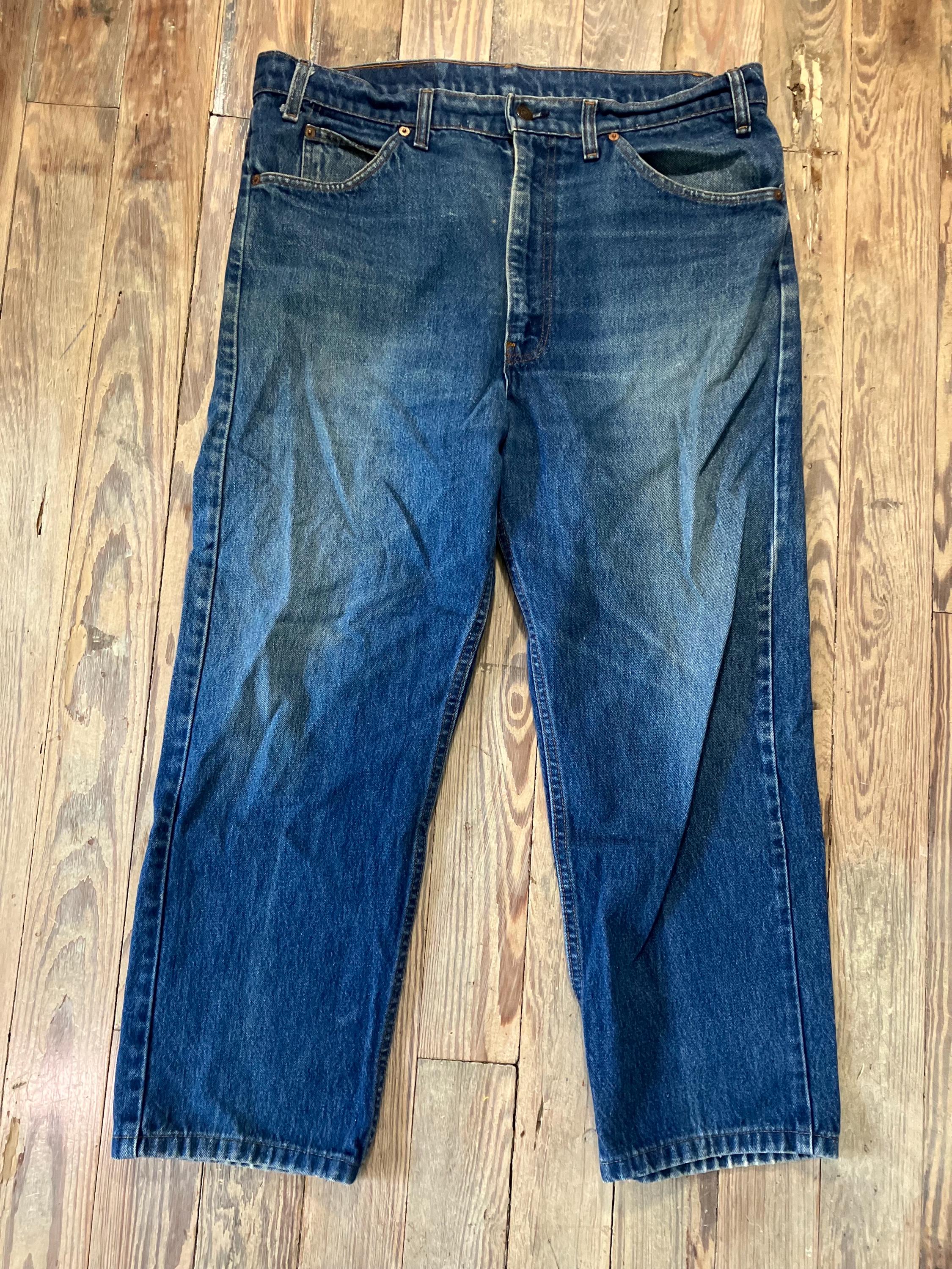 Levi's Orange Tab 505 - Etsy
