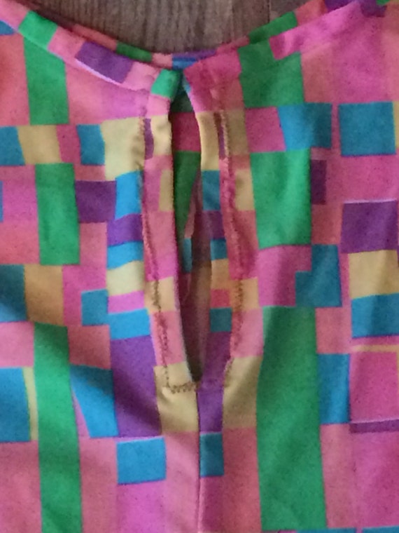 Super bright pattern stretchy romper - image 5