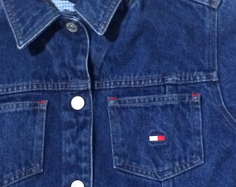 Tommy Hilfiger Denim Jacket - Etsy