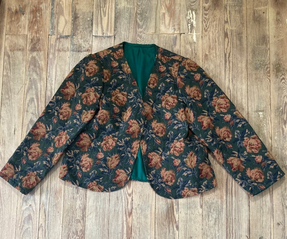 Tapestry style blazer - image 1