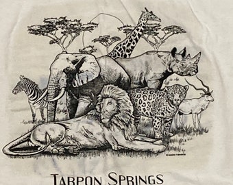 T-shirt met dierenprint Florida