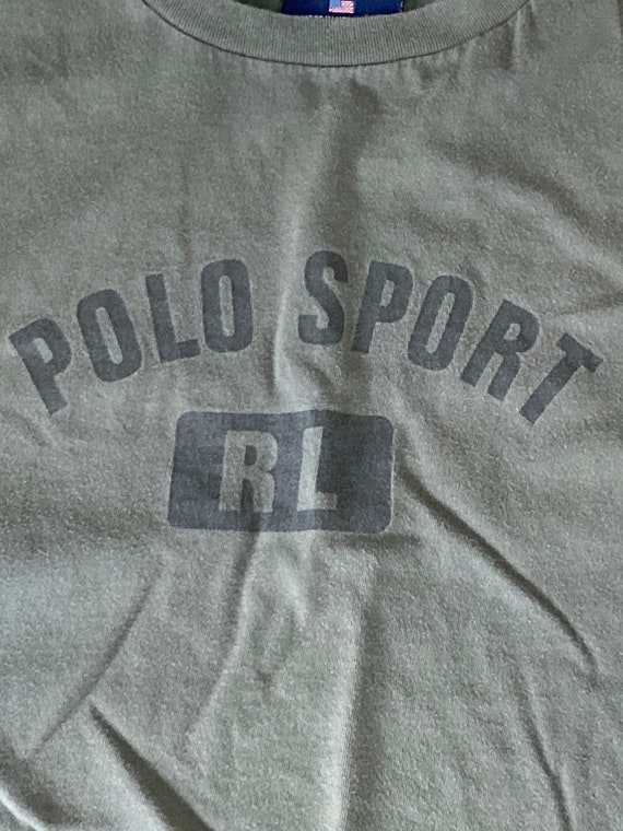 1990s polo sport tee