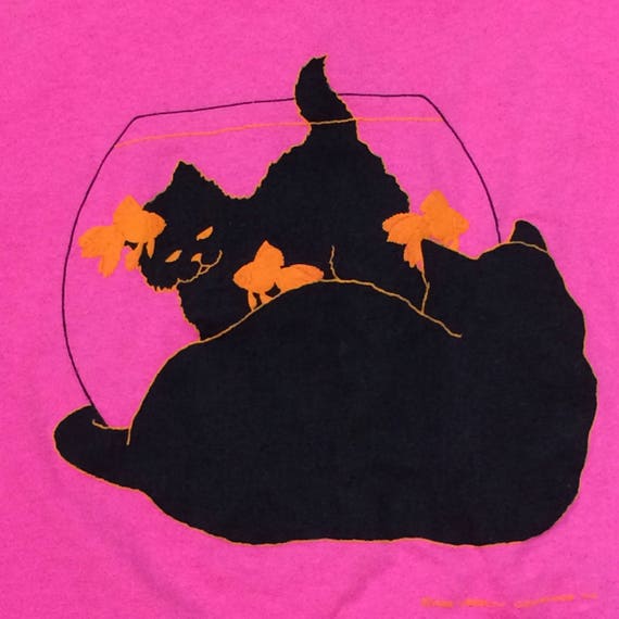 1989 cat t shirt - image 3