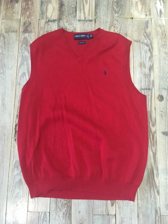 polo golf vest