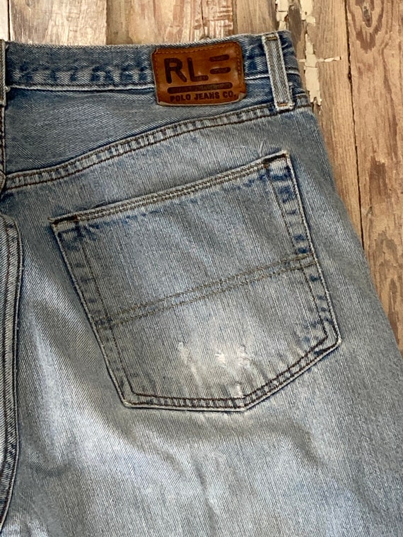 Ralph Lauren polo distressed jeans