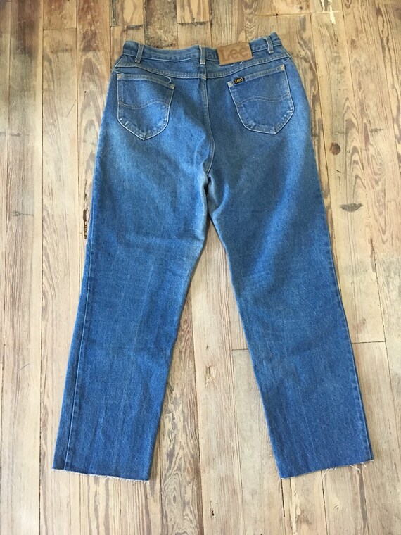 Lee cut hem denim - image 5