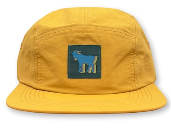 Billy Strings Goat Five Panel Hat / Yarrow Nylon with Montane Goat Patch