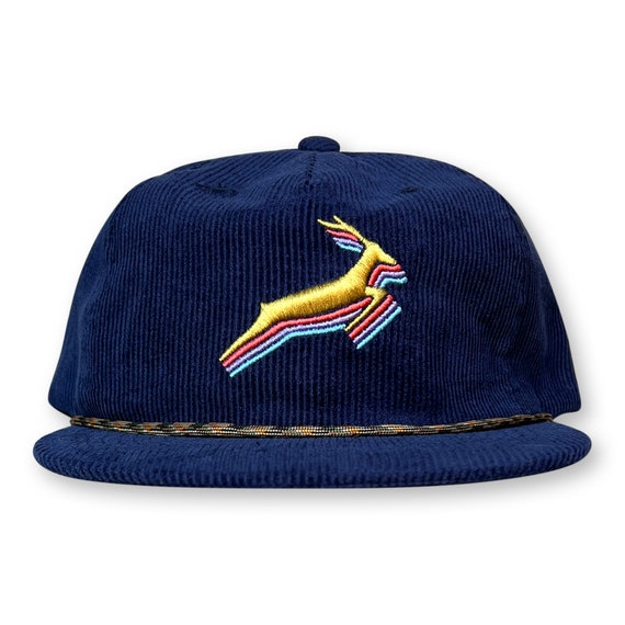 Antelope Rope Hat / Navy Corduroy With 