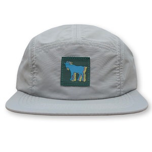 Billy Strings Goat Five Panel Hat / Putty Nylon with Montane Goat Patch