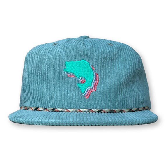 Rope corduroy cheap camp cap