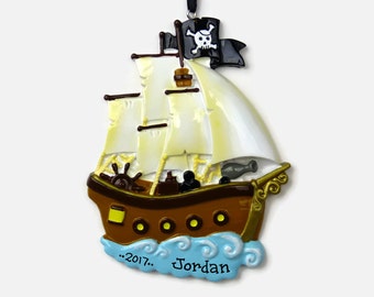 pirate ornament etsy