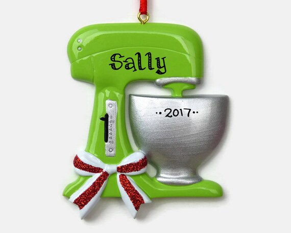 Mixer Personalized Ornament Baker Personalized Ornament Etsy