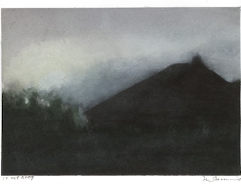 Ltd Ed. Giclee Print of Original M. Cummins Watercolor: "Mary's Place"