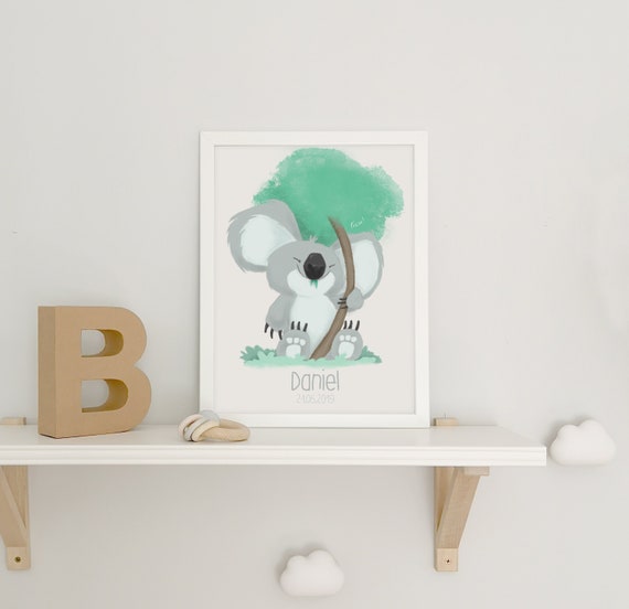 personalised baby room decor