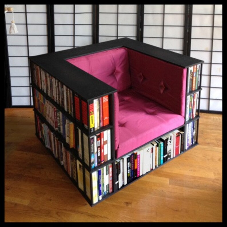 Luxury Club Library Bookcase Chair Made To Order Image 0