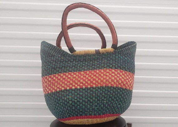 Bolga-Basket/U Shopper Basket/African Basket