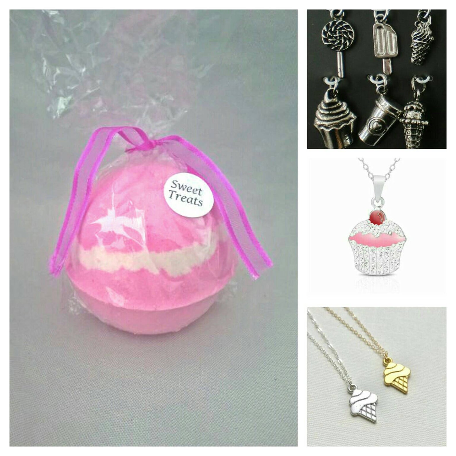 SALE Surprise Necklace Bath Bomb Jewelry Bath Fizzy Charm Etsy